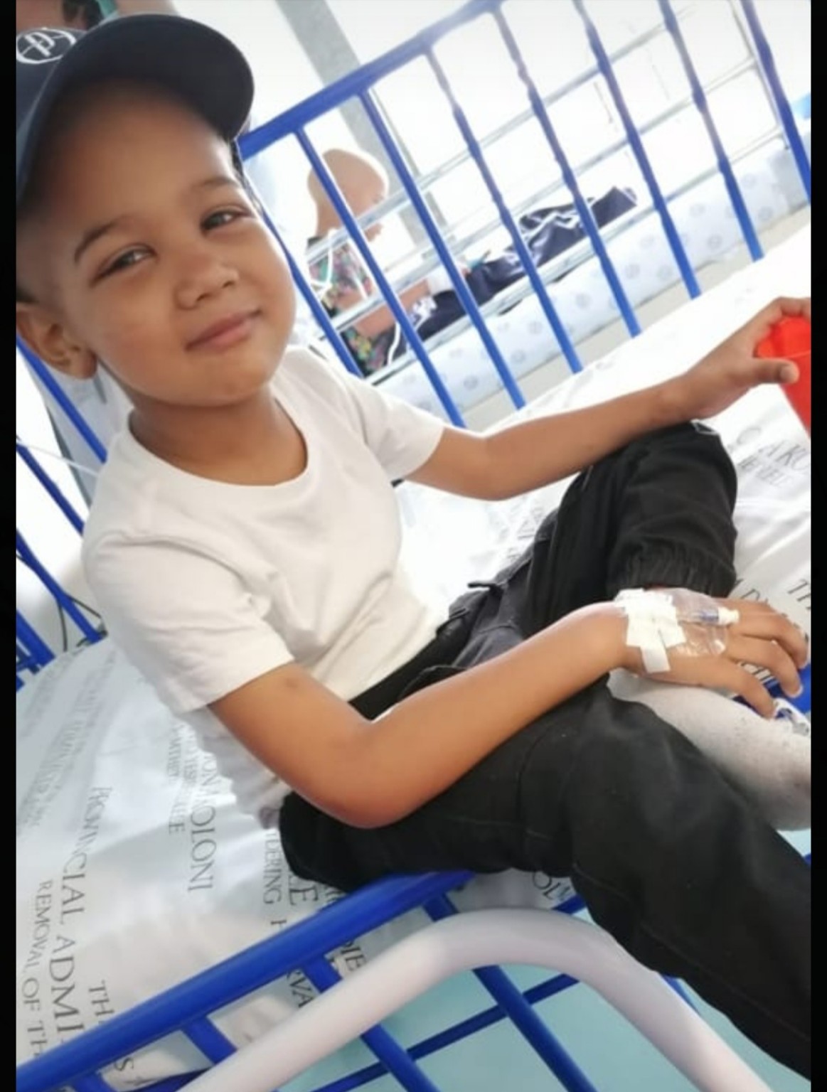 Rafeeq during hospital treatment